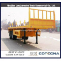 40FT Semi Platform Container Truck Trailer with Posts